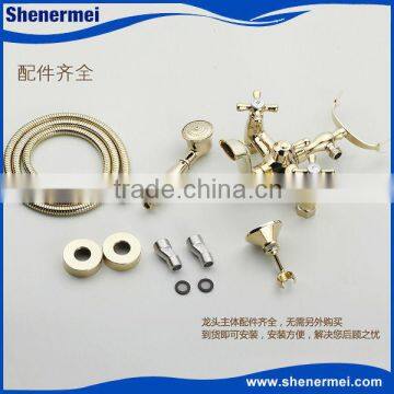 Brass Main Body and Zinc Alloy Handle Shower Mixer Taps