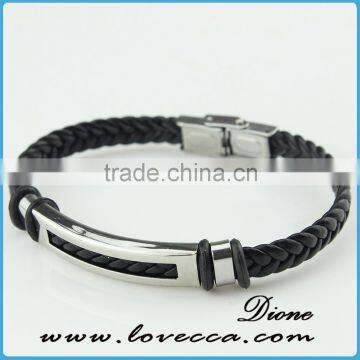 Fashion Handmade Charm Design Real Leather Wristbands