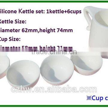 Silicone tea set