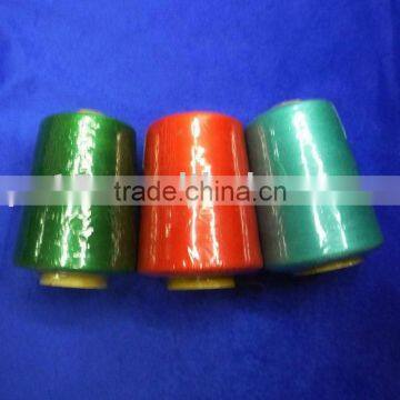 hot sale 5000yard colored 100% polyester sewing thread