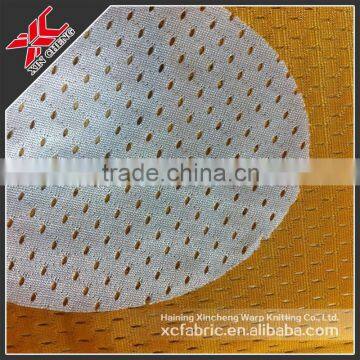 Warp knitting tricot 100% polyester air mesh fabric