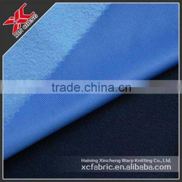 100% polyester golden velvet clothing fabric for school uniform