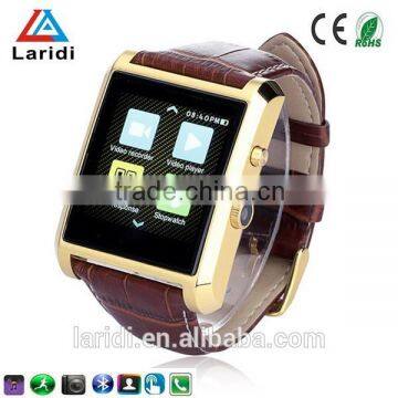 2015 Fashion bluetooth smart watch DM08 wristwatch for android phone and support Heart rate monitor
