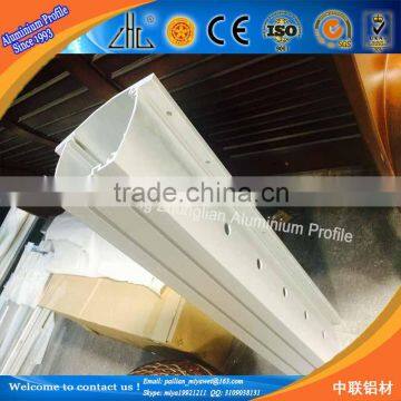 6063 t5 aluminium facoty supply large scale aluminium extrusion profiles aluminium profile with screw holes