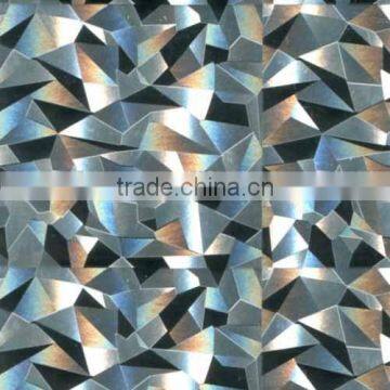 BOPP ,PET Colorful Decorative Holographic Flim/metallized laser film
