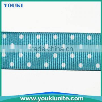 heay duty double face printed grosgrain ribbon in 25 yds