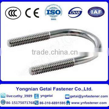 U Shape Bolts With Type1,2,3, DIN933/931 H.D.G / Galvanized With Black /yellow Zinc Plated/blue White photo-5