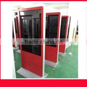 46'' red color new design interactive LED player information kiosk