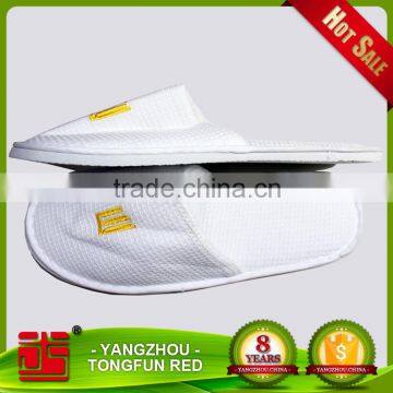 Cotton Waffle Custom Logo Slippers Customised Cheap Wholesale Washable Slippers