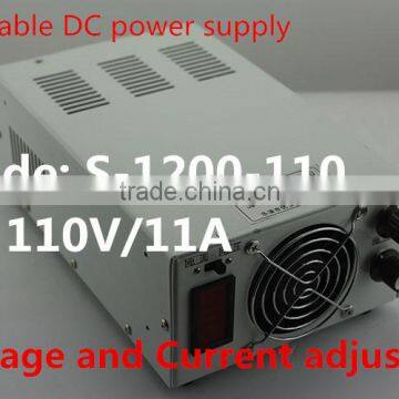 1200W High smps power supply 220Vac to 110V 11a dc power supply s-1200-110