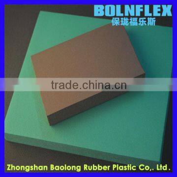 High Density Closed Cell Rubber Foam Board Plastic Insulation Sheet