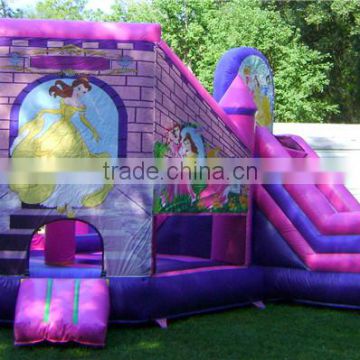 Inflatable princess house kids party Jumping castle commercial hire