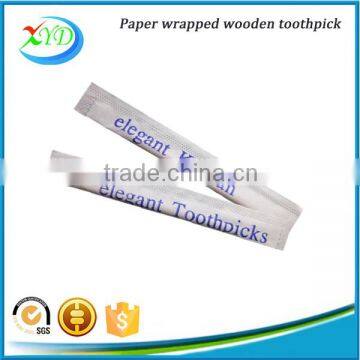 Individual paper wrapper toothpick