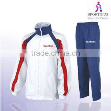 White and Blue Gents Tracksuit Sl-TKS-11