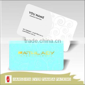 Simple Clear Cheap Name Card Color