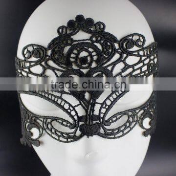 Sexy Black Cosplay Party/halloween Eye Mask, Queen Masquerade Lace Mask for Celebration