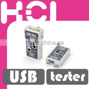 Network Cable Tester for RJ45 RJ11 BNC USB 3.0