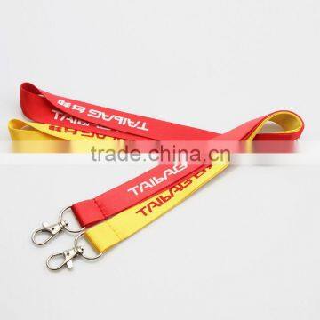 Promotion personalized id card holder neck lanyard