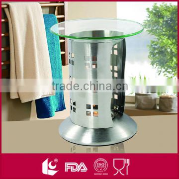 Wholesale stainless steel bulk oil burners with candle holder