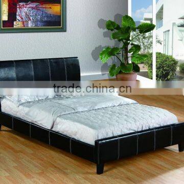 Simple PU Slat cheap beds for sale