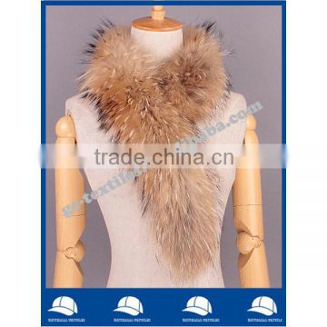 high quality faux raccoon fur scarf