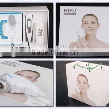 Face Lifting HIFU Wrinkle Removal Machine 0.2-3.0J Home Use HIFU Machine Hips Shaping