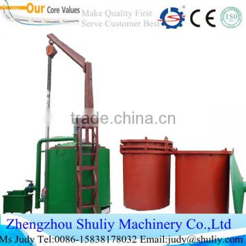 wood charcoal briquette machine