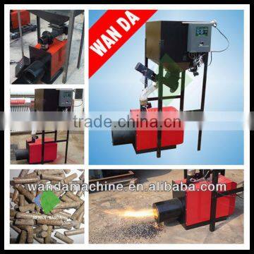 biomass wood pellet burner with low consumption