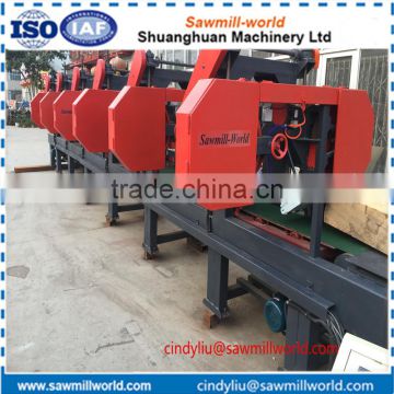 Portable Horizontal multiple heads wood Band Saw sawmills