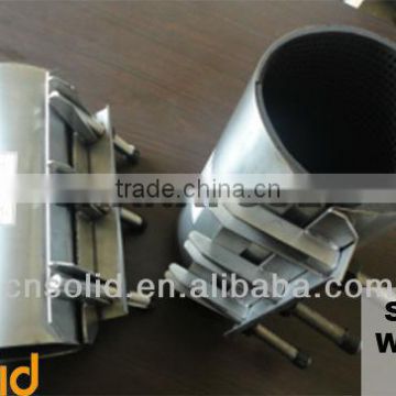 stainless steel single band repair clamp