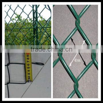 beautiful airport fence railway fence /cheap pvc coated chain Link Fence & Wire mesh/ malla de alambre de diamante,valla