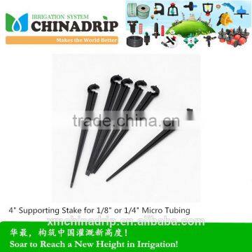 Chinadrip irrigation 4" Supporting Stake for 1/8" or 1/4" Micro Tubing