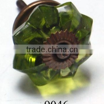 Decorative Indian Glass Door Knobs