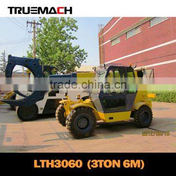 3ton 6m 4x2 telescopic forklift truck