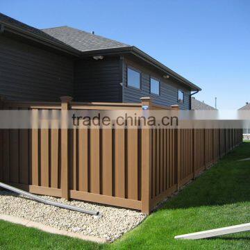 wholesale Eco friendly competitive price wood composite Ornamental wpc fence panels