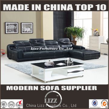 Simple Style Living Room L Shape Leather Sofa(LZ-168)