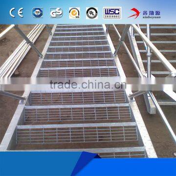 Plain Bar / I-shape Hot Dipped Galvanized 25x5 Steel Bar Grating / Serrated Galvanized Steel Grating Weigh photo-3