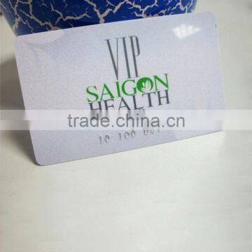 Plastic Membership Card PVC Business Cards With Embossed Numbers Print photo-2