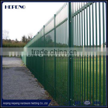 Professional Hot Dipped Galvanized Palisade Fence from China