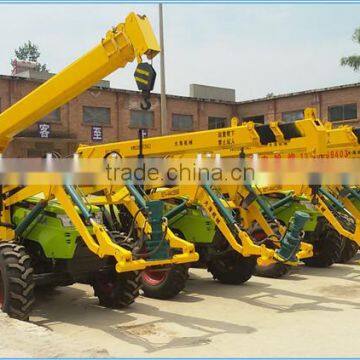 New Type Wheeled Type Trench Ditching Digger Integrated Machine photo-2