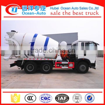 Howo 12 Cubic Meters Truk Mounted Concrete Mixer