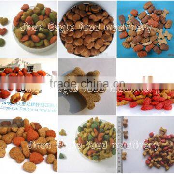 Fully automatic pet food processing machine/animal food line