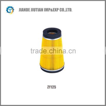 ZY125 colored motorcycle air filter High Quality