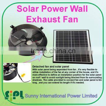 vent goods gable fan ventilationt solar energy roof residential fan solar system (Wall DC Fan)
