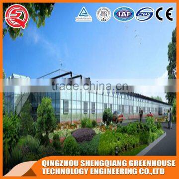 Factory Outlet Large Multi-span Glass Agricultural-commercial Greenhouses photo-6