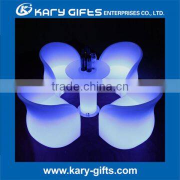 Dining Room Furniture in China Plastic Led Restaurant Patio Furniture photo-5