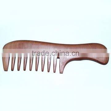 Ionic Type and Wood Handle Material Beard Brush and Comb photo-2