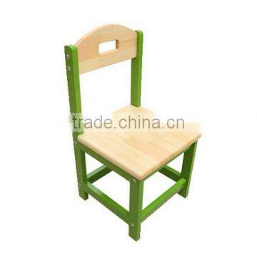 Wholesale Solid Wood Children Study Chairs Kids Chair With Wooden Frame photo-3