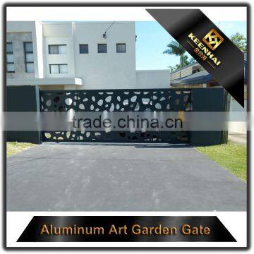 Modern Laser Cut Design Main Aluminum Entrance Door for Villa photo-3
