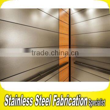 Top Grade Stainless Steel Interor Design Elevator Cabin Decoration photo-4